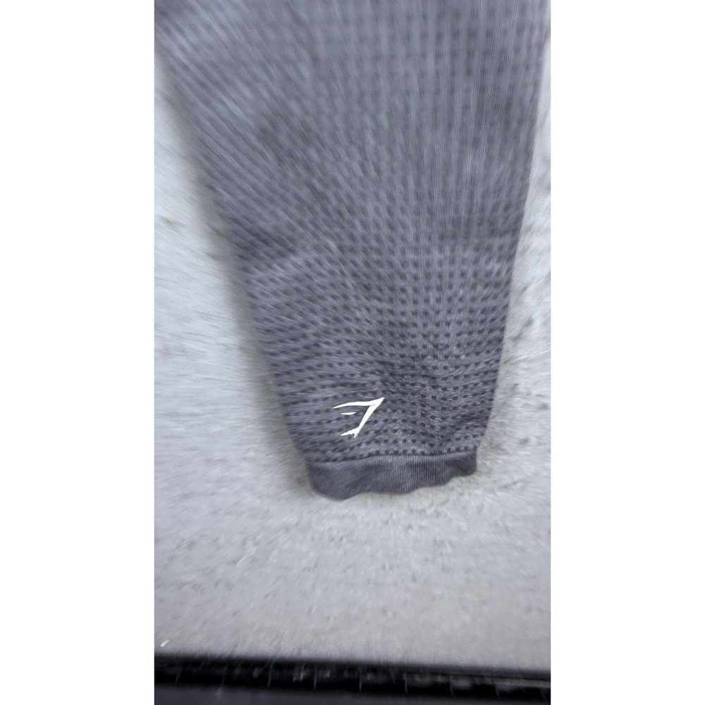Gymshark Leggings Womens Small‎ Gray Seamless High Rise Compression Workout - Picture 7 of 8